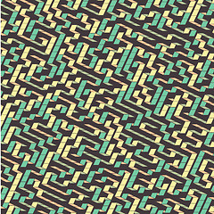 Image showing Maze. Vector Illustration Of Labyrinth. 