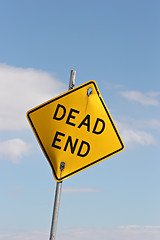 Image showing dead end (vertical version)