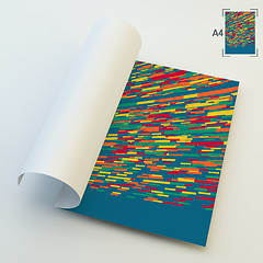 Image showing Abstract Technology Background. Vector Illustration. 