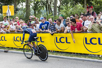 Image showing The Cyclist Nairo Quintana - Tour de France 2015