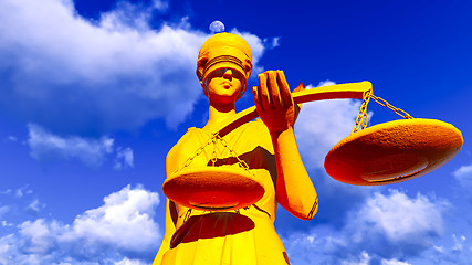 Image showing Themis - lady of justice