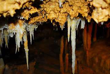 Image showing Cave rock formations