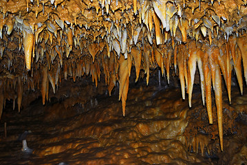 Image showing Cave rock formations