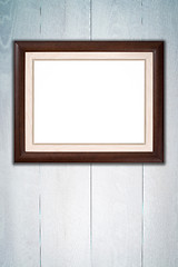 Image showing Old picture frame