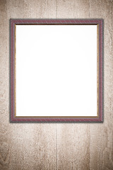 Image showing Old picture frame