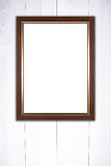 Image showing Old picture frame