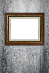 Image showing Old picture frame