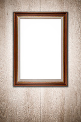 Image showing Old picture frame