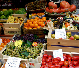 Image showing Fruit market