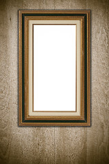 Image showing Old picture frame