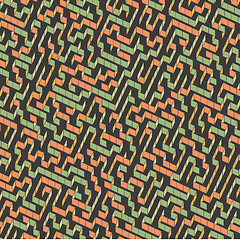 Image showing Maze. Vector Illustration Of Labyrinth. 