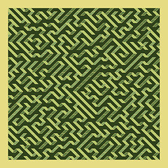 Image showing Maze. Vector Illustration Of Labyrinth. 