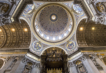 Image showing Basilica of saint Peter, Vatican city, Vatican