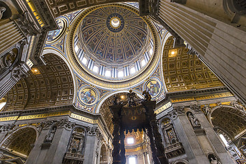 Image showing Basilica of saint Peter, Vatican city, Vatican