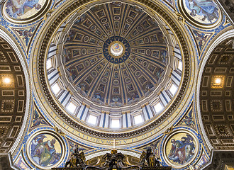 Image showing Basilica of saint Peter, Vatican city, Vatican