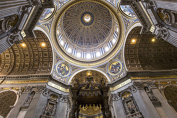 Image showing Basilica of saint Peter, Vatican city, Vatican