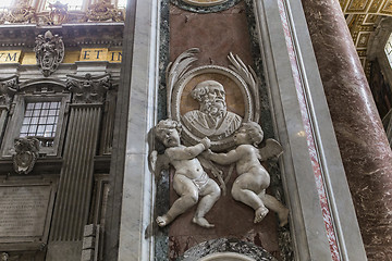 Image showing Basilica of saint Peter, Vatican city, Vatican