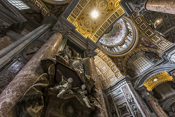 Image showing Basilica of saint Peter, Vatican city, Vatican