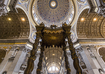 Image showing Basilica of saint Peter, Vatican city, Vatican