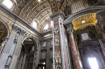 Image showing Basilica of saint Peter, Vatican city, Vatican