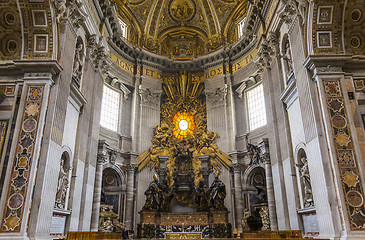 Image showing Basilica of saint Peter, Vatican city, Vatican