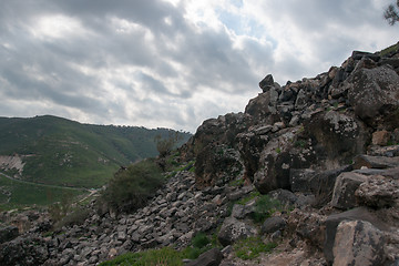 Image showing Israeli landscape near Kineret lake