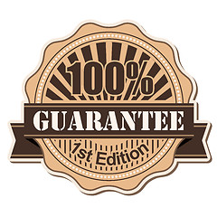 Image showing label Guarantee