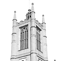 Image showing   westminster  cathedral in london england old  construction and