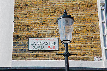 Image showing  icon signal street in london england europe    transport     ol