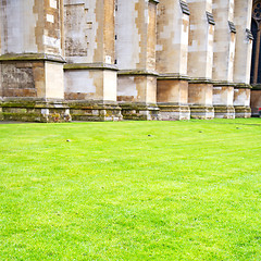 Image showing british     in london england old  grass  religion