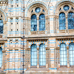 Image showing old construction in london englan europe brick  wall and window 