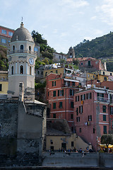 Image showing Vernazza, Cinque Terre, Italy