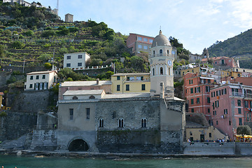 Image showing Vernazza, Cinque Terre, Italy