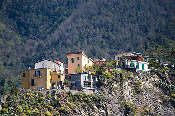 Image showing Corniglia, Cinque Terre, Italy