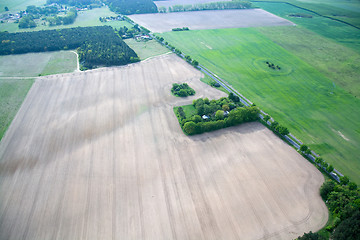 Image showing Fields and Meadows, Brandenburg, Germany