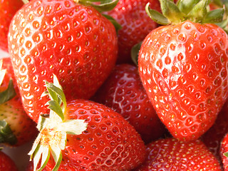 Image showing Strawberries