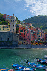 Image showing Vernazza, Cinque Terre, Italy