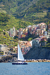 Image showing Manarola, Cinque Terre, Italy