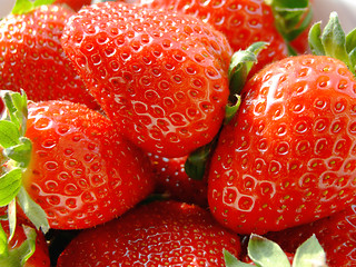 Image showing Strawberries