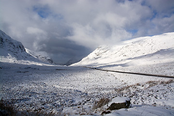 Image showing Glencoe Valley, Scotland, UK