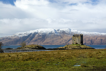 Image showing Castle Stalker, Scottland