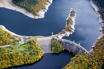 Image showing Urft Barrier System, Eifel, Germany