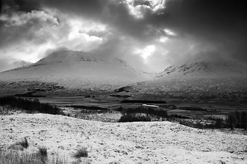 Image showing Glencoe Valley, Scotland, UK