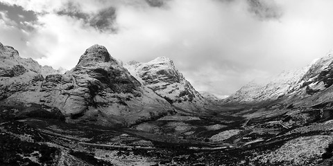 Image showing Glencoe Valley, Scotland, UK