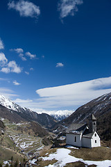 Image showing Chapel at the Alp Islitzer, East Tyrol, Austria