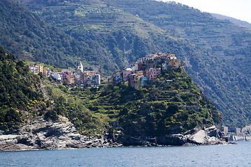 Image showing Corniglia, Cinque Terre, Italy