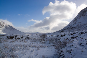 Image showing Glencoe Valley, Scotland, UK