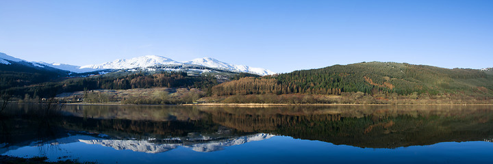 Image showing Loch Lubnaig, Scottland, UK