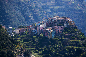 Image showing Corniglia, Cinque Terre, Italy