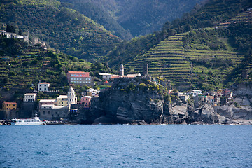 Image showing Vernazza, Cinque Terre, Italy